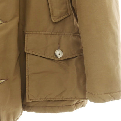 【中古】ウールリッチ WOOLRICH コットンナイロン ダウンコート ベージュ【 S 】【 状態ランクC 】【 メンズ 】