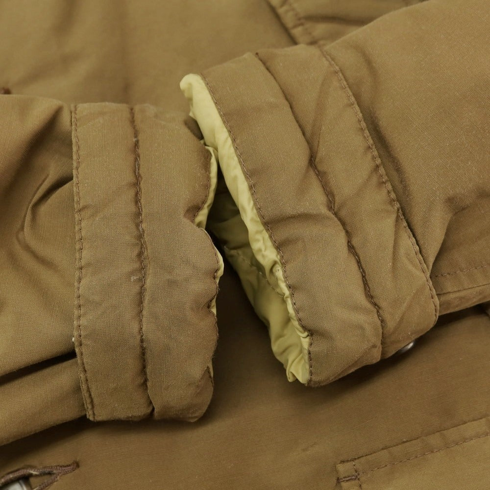 【中古】ウールリッチ WOOLRICH コットンナイロン ダウンコート ベージュ【 S 】【 状態ランクC 】【 メンズ 】
