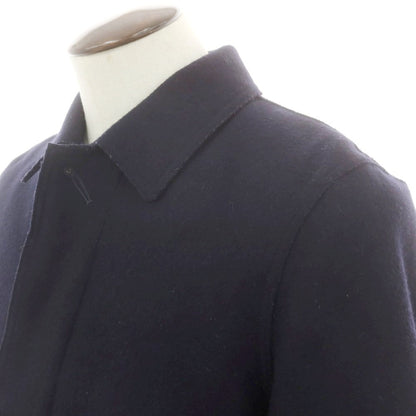 【中古】ヒピハパ jipijapa ウールナイロン ステンカラーコート ネイビー【 1 】【 状態ランクC 】【 メンズ 】