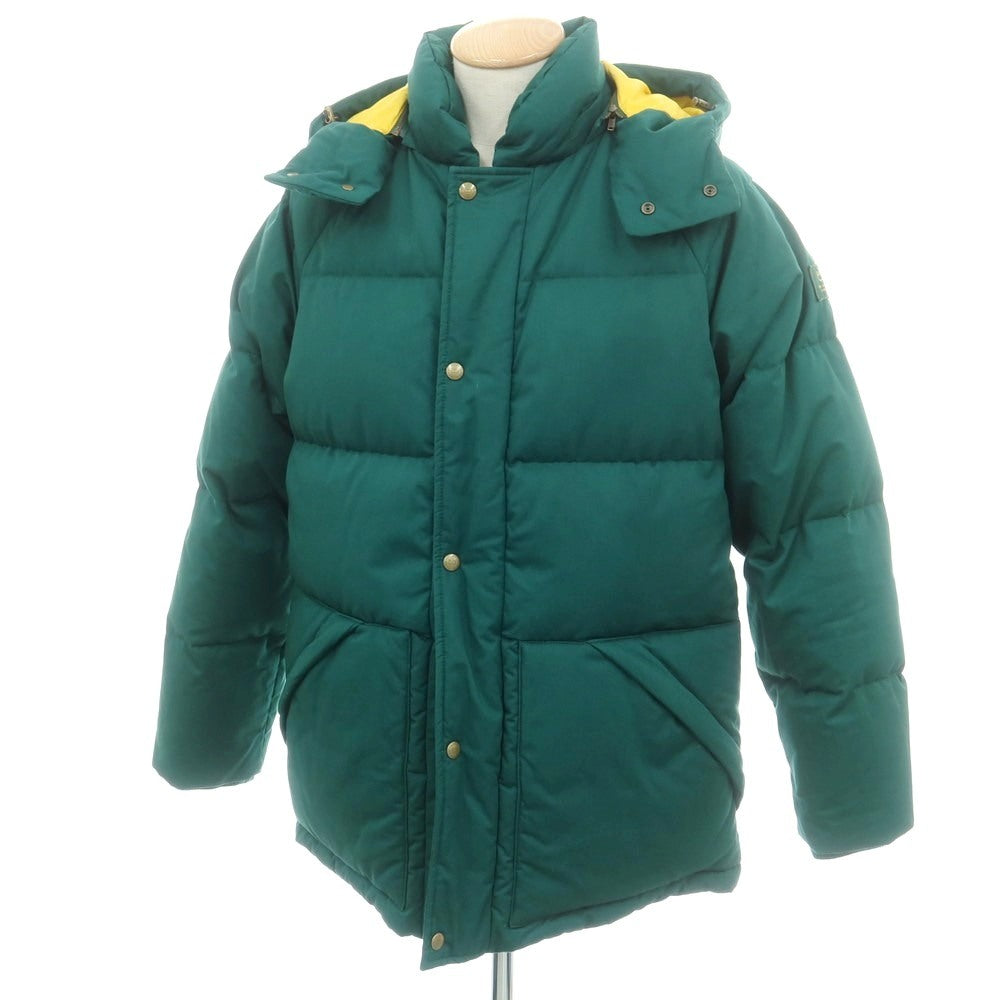【中古】エメ レオン ドレ Aime Leon Dore × Woolrich コットン ダウンジャケット グリーン【 USA:XS 】【 状態ランクC 】【 メンズ 】