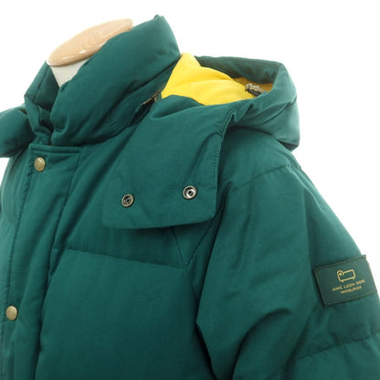 【中古】エメ レオン ドレ Aime Leon Dore × Woolrich コットン ダウンジャケット グリーン【 USA:XS 】【 状態ランクC 】【 メンズ 】