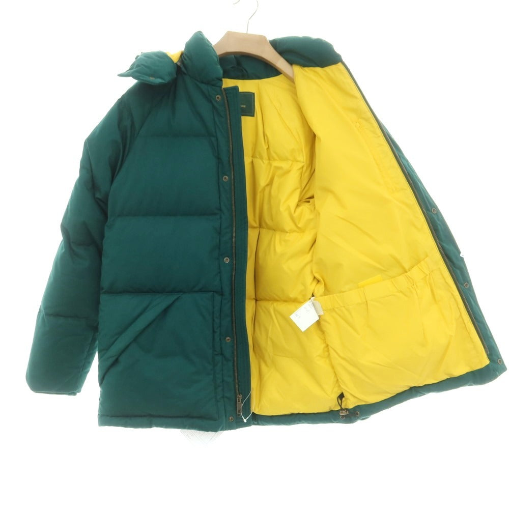 【中古】エメ レオン ドレ Aime Leon Dore × Woolrich コットン ダウンジャケット グリーン【 USA:XS 】【 状態ランクC 】【 メンズ 】