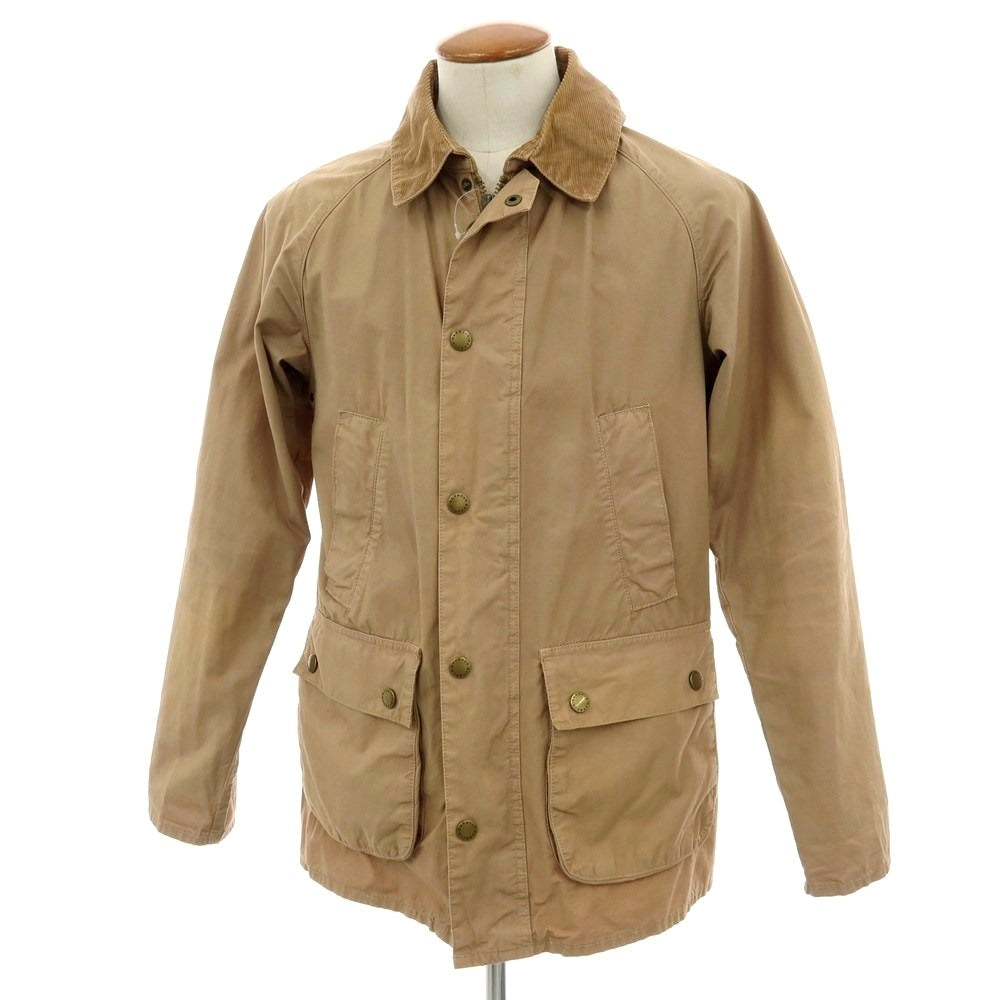 【中古】バブアー Barbour コットン系 ノンオイル ハンティングジャケット ベージュ【 38 】【 状態ランクD 】【 メンズ 】