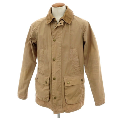 【中古】バブアー Barbour コットン系 ノンオイル ハンティングジャケット ベージュ【 38 】【 状態ランクD 】【 メンズ 】