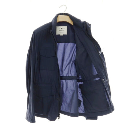 【中古】ウールリッチ WOOLRICH ナイロン M-65型 ミリタリージャケット ライトネイビー【 M（EU） 】【 状態ランクC 】【 メンズ 】