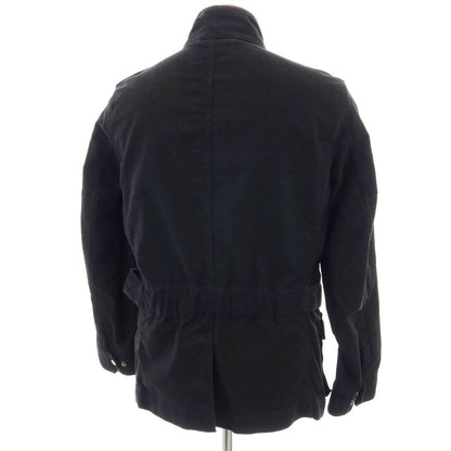 【中古】ウールリッチ WOOLRICH BEAMS F別注 コットン ミリタリージャケット ブラック【 M 】【 状態ランクC 】【 メンズ 】