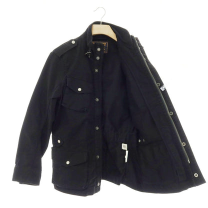 【中古】ウールリッチ WOOLRICH BEAMS F別注 コットン ミリタリージャケット ブラック【 M 】【 状態ランクC 】【 メンズ 】