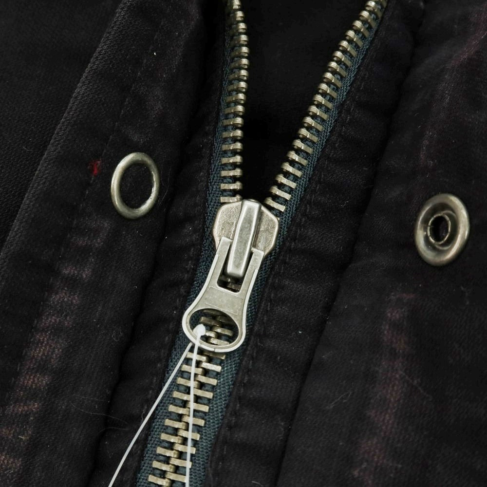 【中古】ウールリッチ WOOLRICH BEAMS F別注 コットン ミリタリージャケット ブラック【 M 】【 状態ランクC 】【 メンズ 】