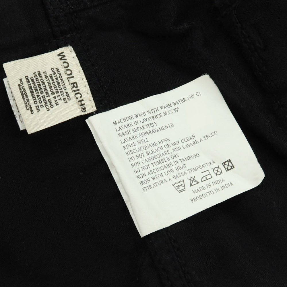 【中古】ウールリッチ WOOLRICH BEAMS F別注 コットン ミリタリージャケット ブラック【 サイズM 】【 状態ランクC 】【 メンズ 】 [CPD]