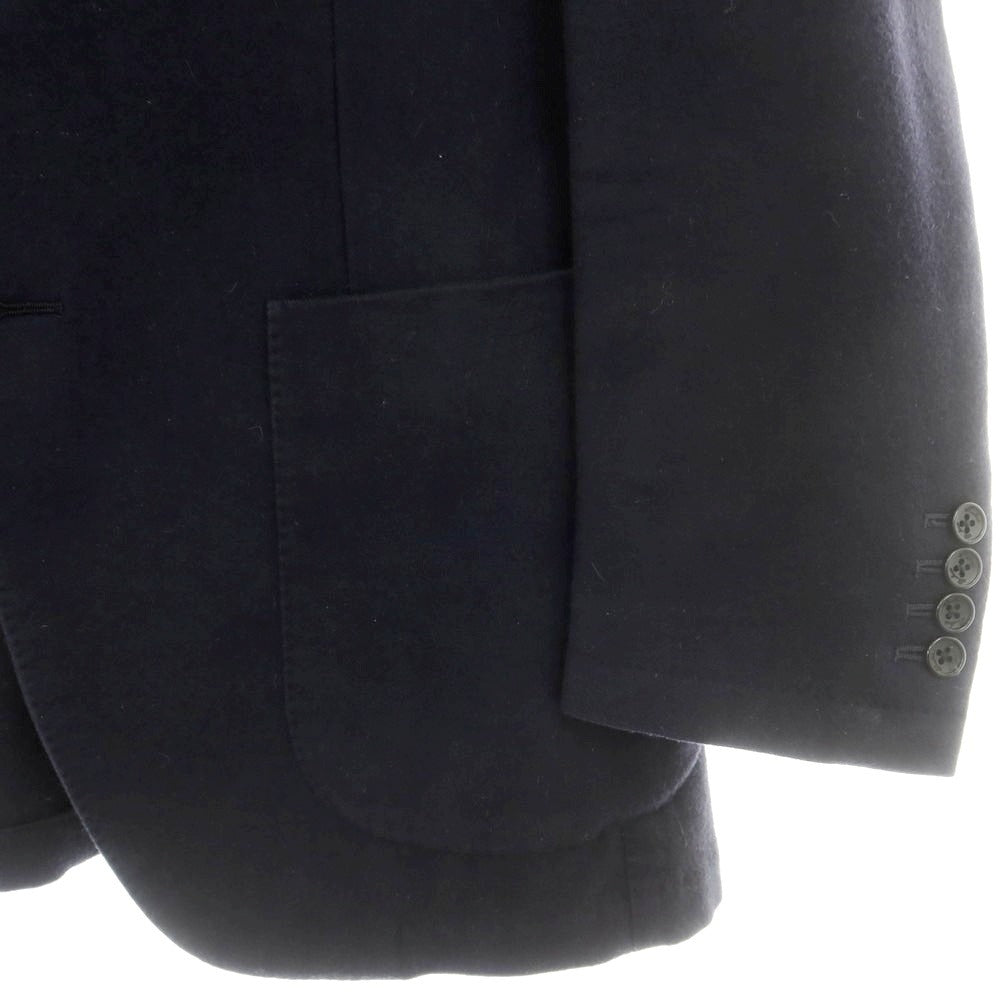 【中古】ベルベスト Belvest カシミヤ テーラードジャケット ダークネイビー【 48 】【 状態ランクC 】【 メンズ 】