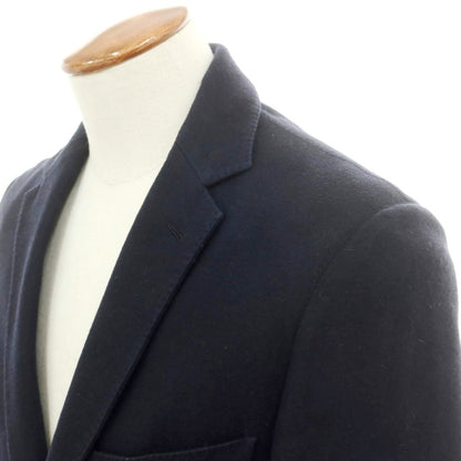 【中古】ベルベスト Belvest カシミヤ テーラードジャケット ダークネイビー【 48 】【 状態ランクC 】【 メンズ 】