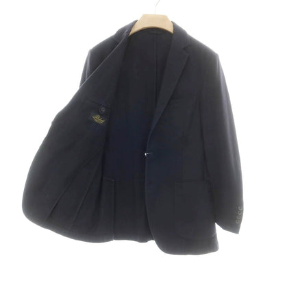 【中古】ベルベスト Belvest カシミヤ テーラードジャケット ダークネイビー【 48 】【 状態ランクC 】【 メンズ 】