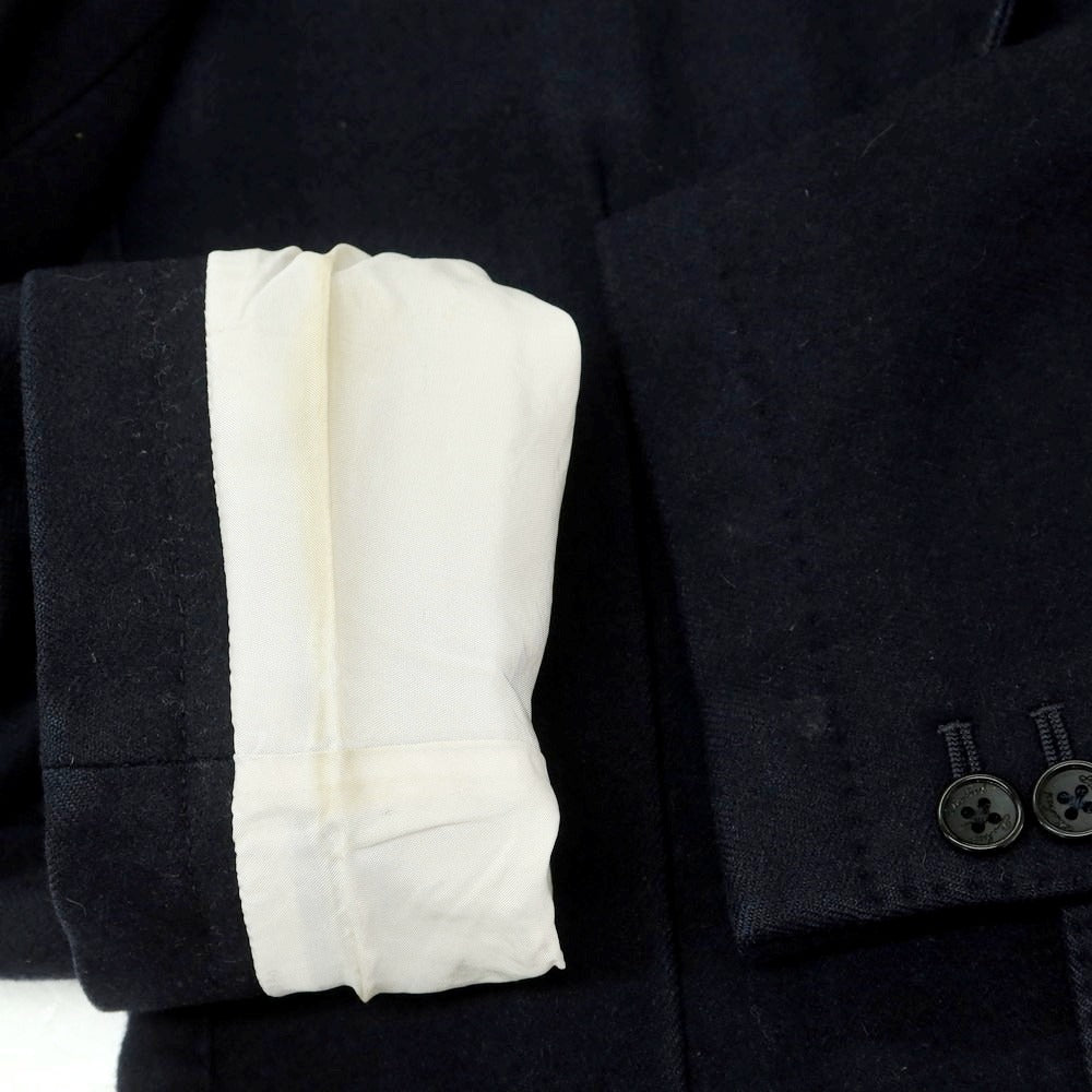 【中古】ベルベスト Belvest カシミヤ テーラードジャケット ダークネイビー【 48 】【 状態ランクC 】【 メンズ 】