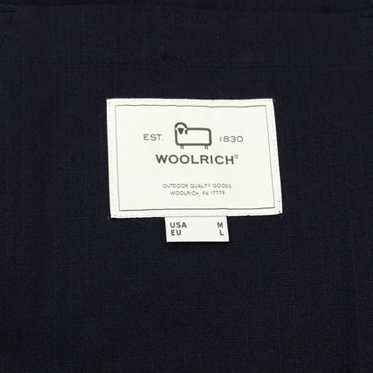 【中古】ウールリッチ WOOLRICH リップストップ コットン系 ミリタリーベスト ネイビー【サイズEU:L】【 状態ランクB 】【 メンズ 】