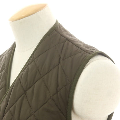 【中古】バブアー Barbour ナイロン キルティングベスト オリーブ【 XS 】【 状態ランクC 】【 メンズ 】