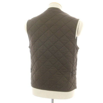 【中古】バブアー Barbour ナイロン キルティングベスト オリーブ【 XS 】【 状態ランクC 】【 メンズ 】