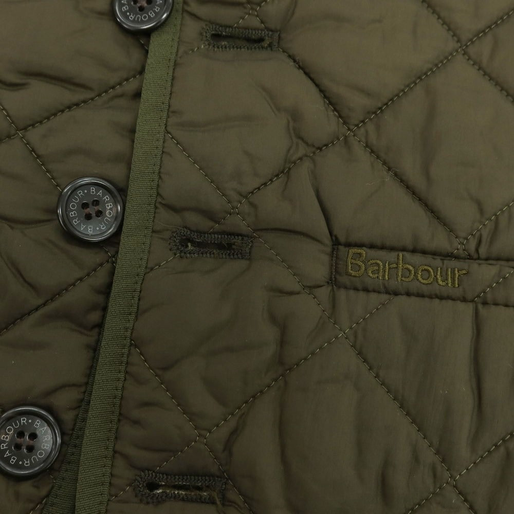 【中古】バブアー Barbour ナイロン キルティングベスト オリーブ【 XS 】【 状態ランクC 】【 メンズ 】