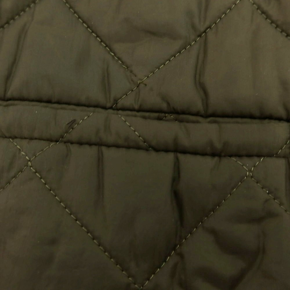 【中古】バブアー Barbour ナイロン キルティングベスト オリーブ【 XS 】【 状態ランクC 】【 メンズ 】