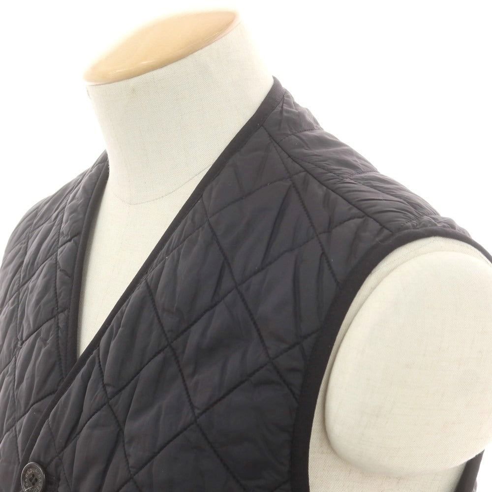 【中古】バブアー Barbour ナイロン キルティングベスト ブラック【 XS 】【 状態ランクC 】【 メンズ 】