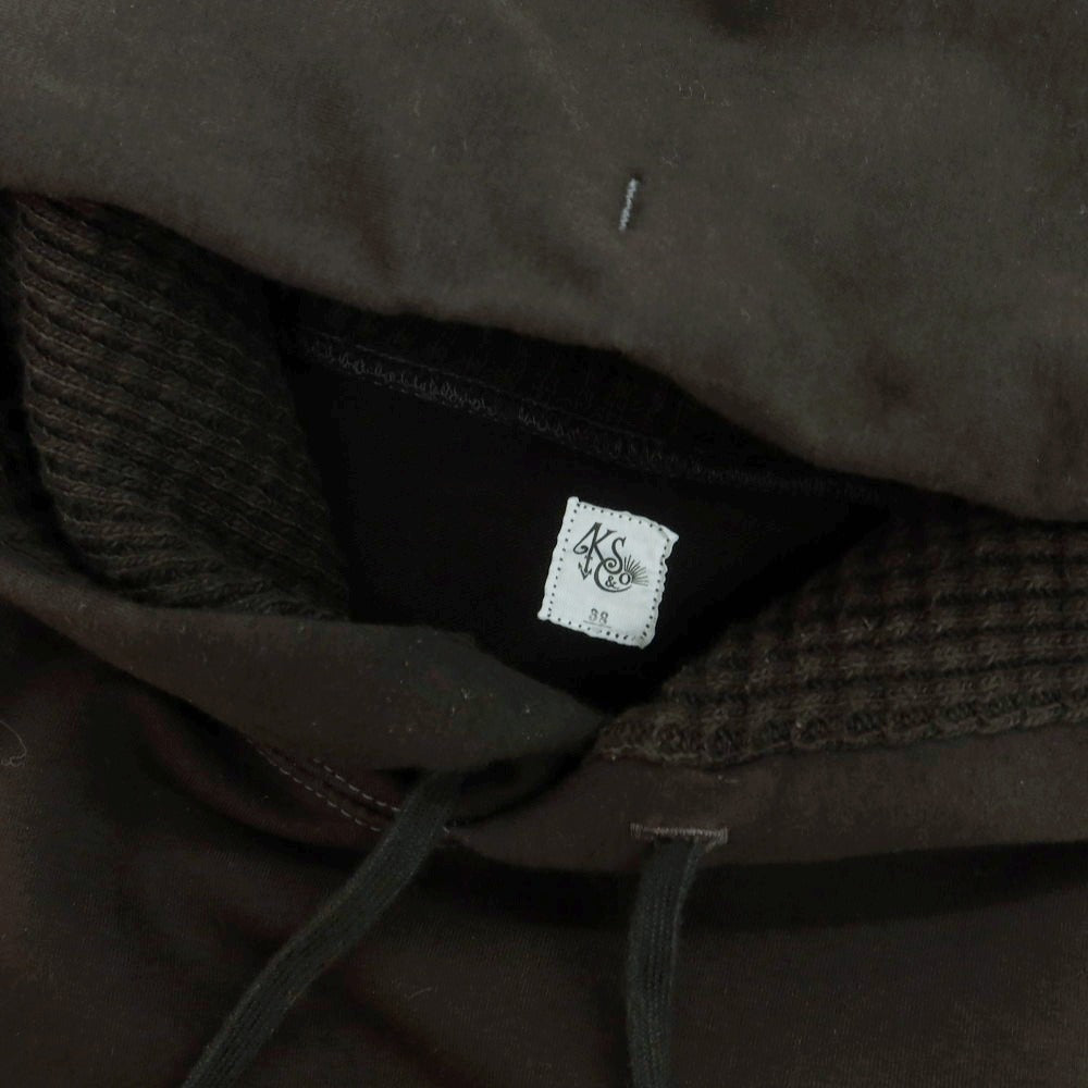 【中古】キャプテンサンシャイン KAPTAIN SUNSHINE ストレッチコットン パーカー ダークオリーブ【 38 】【 状態ランクB 】【 メンズ 】