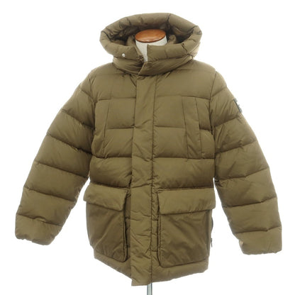 【中古】デュベティカ DUVETICA BIXIO ナイロン フーデッド ダウンジャケット カーキ【 48 】【 状態ランクA 】【 メンズ 】