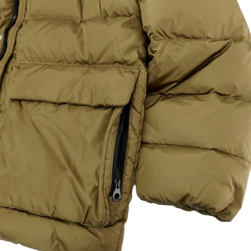 【中古】デュベティカ DUVETICA BIXIO ナイロン フーデッド ダウンジャケット カーキ【 48 】【 状態ランクA 】【 メンズ 】