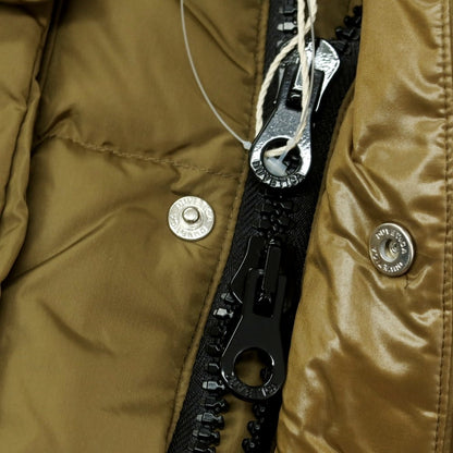 【中古】デュベティカ DUVETICA BIXIO ナイロン フーデッド ダウンジャケット カーキ【 48 】【 状態ランクA 】【 メンズ 】