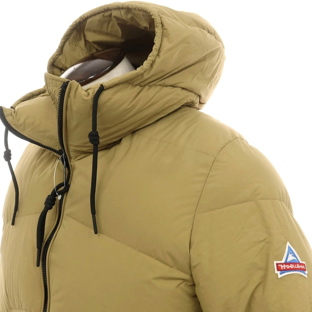 【中古】ホルバーマウンテニアリング Holubar Mountaineering ナイロン フーデッド ダウンジャケット ベージュ【 L 】【 状態ランクA 】【 メンズ 】