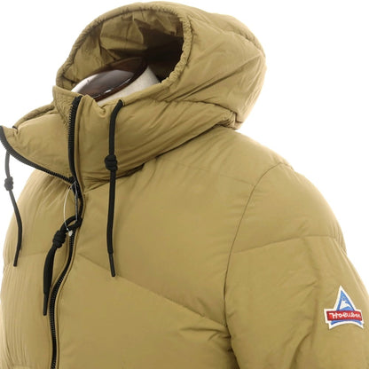 【中古】ホルバーマウンテニアリング Holubar Mountaineering ナイロン フーデッド ダウンジャケット ベージュ【 L 】【 状態ランクA 】【 メンズ 】