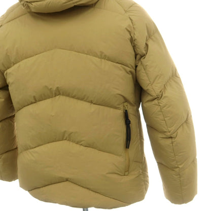 【中古】ホルバーマウンテニアリング Holubar Mountaineering ナイロン フーデッド ダウンジャケット ベージュ【 L 】【 状態ランクA 】【 メンズ 】