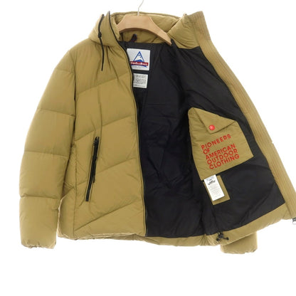【中古】ホルバーマウンテニアリング Holubar Mountaineering ナイロン フーデッド ダウンジャケット ベージュ【 L 】【 状態ランクA 】【 メンズ 】