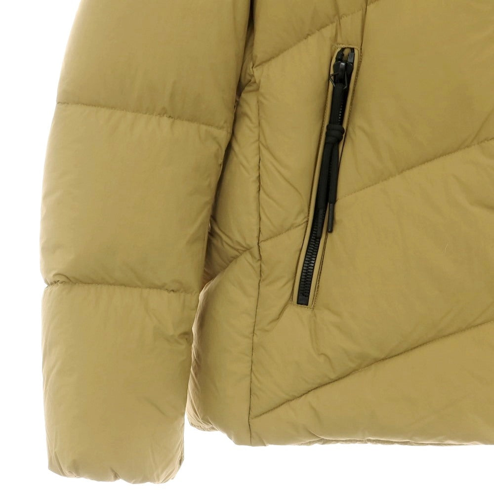 【中古】ホルバーマウンテニアリング Holubar Mountaineering ナイロン フーデッド ダウンジャケット ベージュ【 L 】【 状態ランクA 】【 メンズ 】
