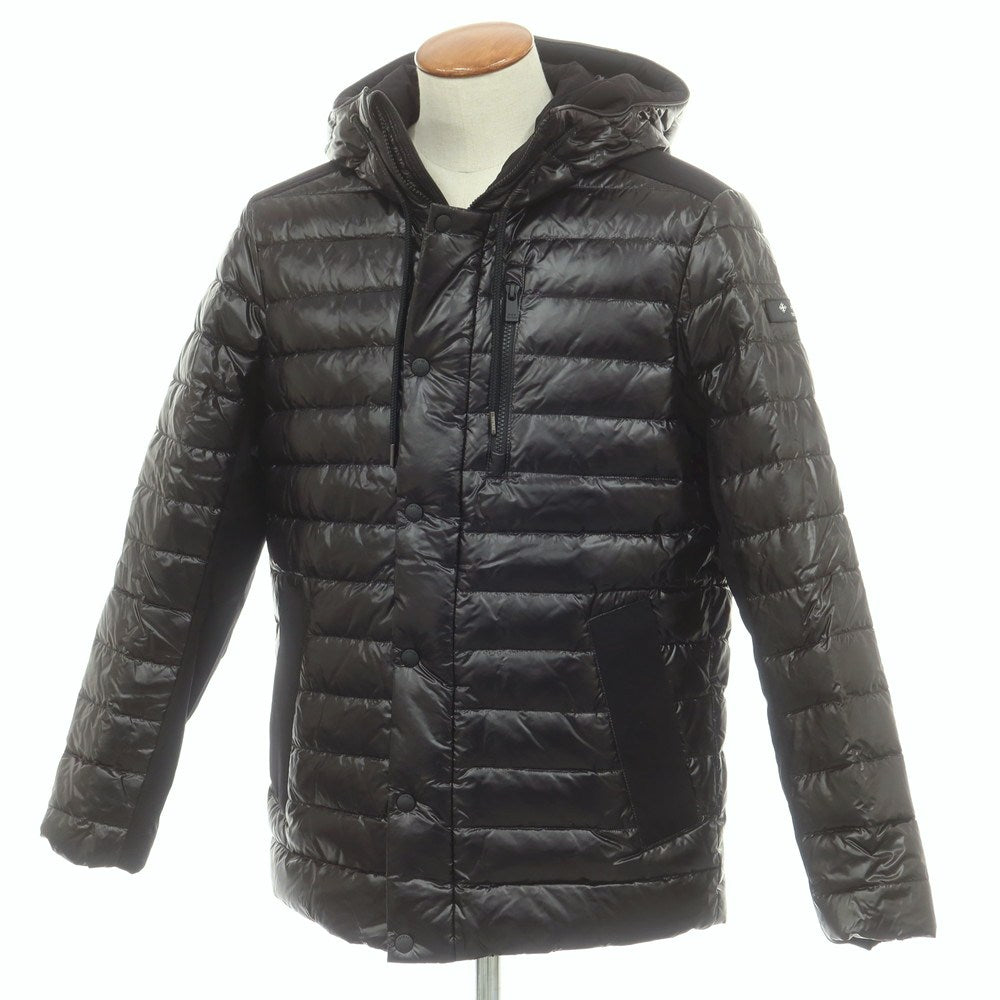 【中古】タトラス TATRAS ナイロン フーデッド ダウンジャケット ブラック【 2 】【 状態ランクA 】【 メンズ 】