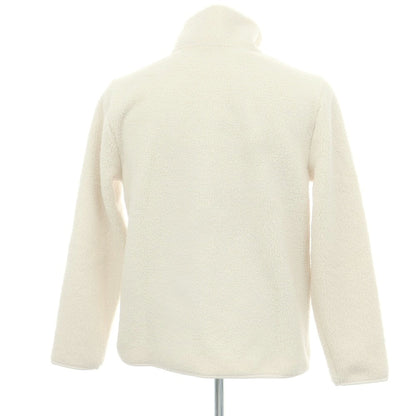 【中古】【未使用】バナナリパブリック Banana Republic フリースジャケット アイボリー【 L 】【 状態ランクS 】【 メンズ 】