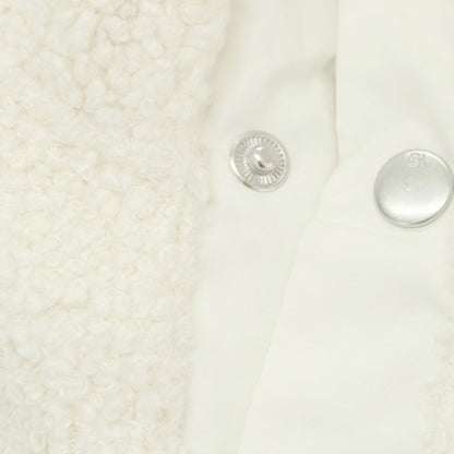 【中古】【未使用】バナナリパブリック Banana Republic フリースジャケット アイボリー【 L 】【 状態ランクS 】【 メンズ 】