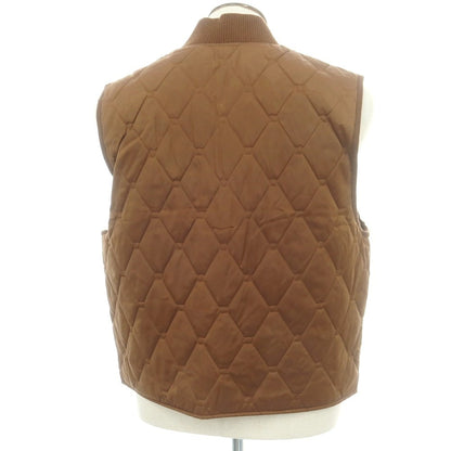 【中古】バナナリパブリック Banana Republic ポリエステル キルティングベスト ブラウン【 L 】【 状態ランクA 】【 メンズ 】