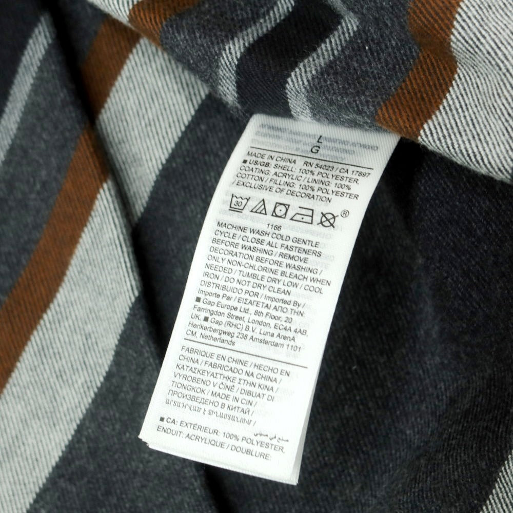 【中古】バナナリパブリック Banana Republic ポリエステル キルティングベスト ブラウン【 L 】【 状態ランクA 】【 メンズ 】