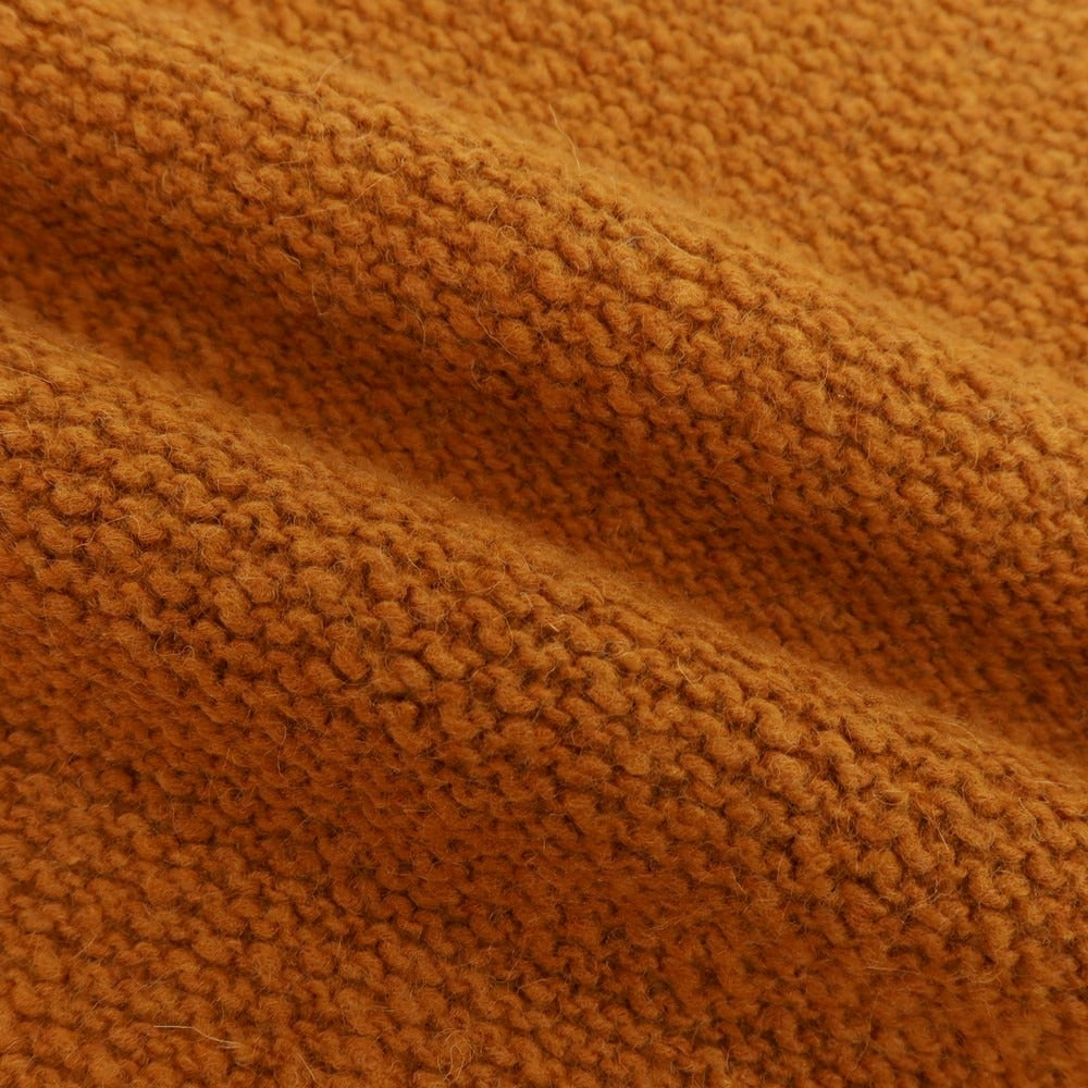 【中古】バナナリパブリック Banana Republic コットンウールアルパカ クルーネックニット ライトブラウン【 L 】【 状態ランクA 】【 メンズ 】