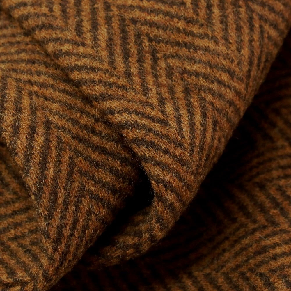 【中古】バナナリパブリック Banana Republic ウールポリエステル ヘリンボーン カーゴイージーパンツ ブラウンxブラック【 L 】【 状態ランクA 】【 メンズ 】