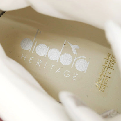 【中古】【未使用】ディアドラ Diadora MI BASKET USED スニーカー ホワイトxライトグレー【 27 】【 状態ランクS 】【 メンズ 】