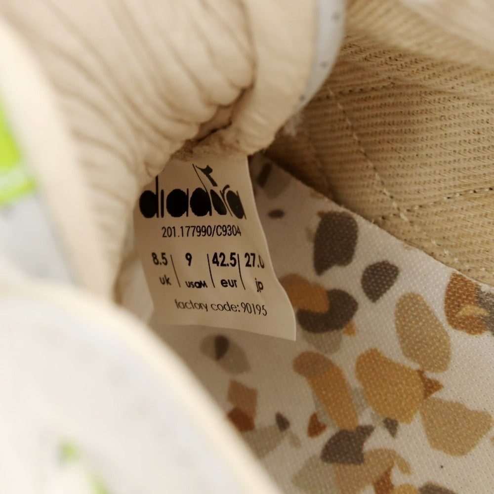 【中古】【未使用】ディアドラ Diadora N9000 ITALIA スニーカー ライトグレー【 27 】【 状態ランクS 】【 メンズ 】