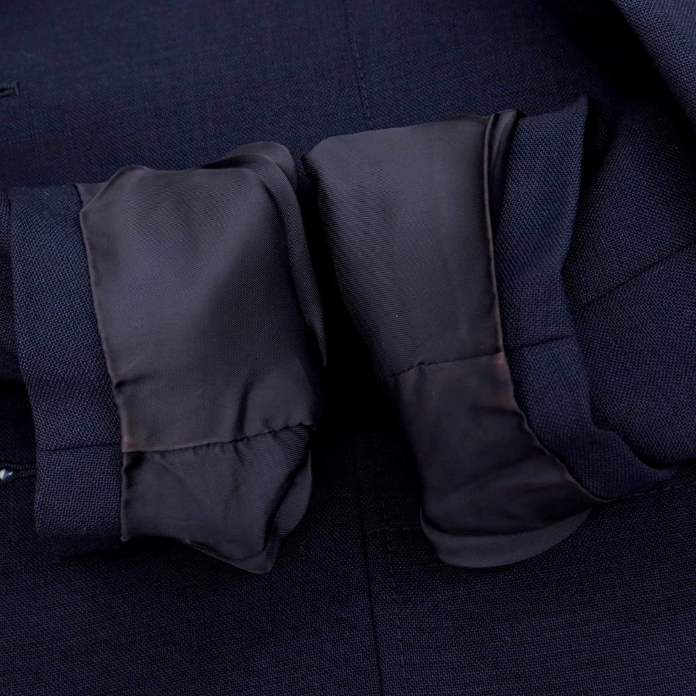 【中古】ベルベスト Belvest サマーウール テーラードジャケット ネイビー【サイズ46】【 状態ランクC 】【 メンズ 】