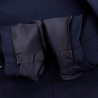 【中古】ベルベスト Belvest サマーウール テーラードジャケット ネイビー【サイズ46】【 状態ランクC 】【 メンズ 】