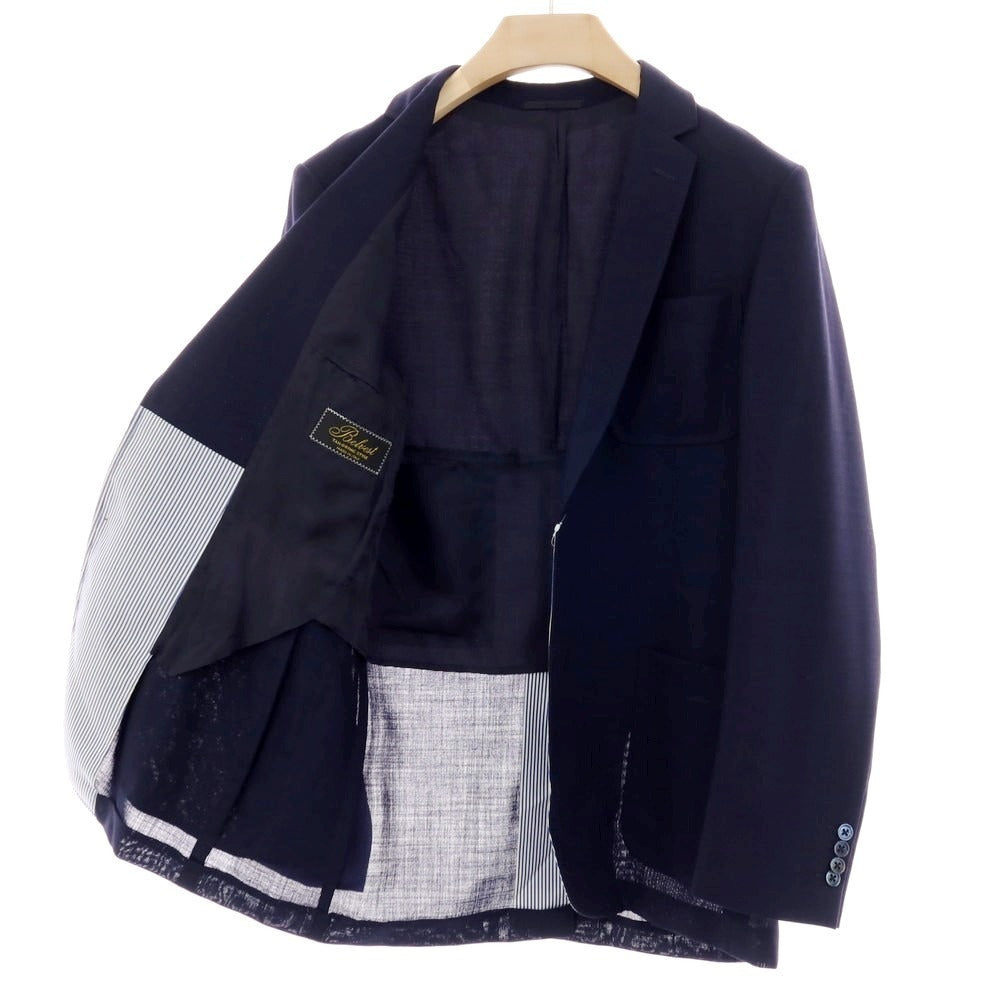 【中古】ベルベスト Belvest サマーウール テーラードジャケット ネイビー【サイズ46】【 状態ランクC 】【 メンズ 】
