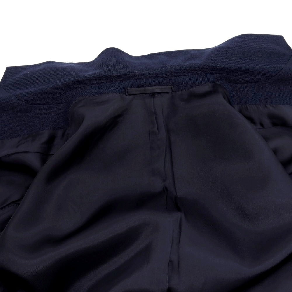 【中古】ベルベスト Belvest サマーウール テーラードジャケット ネイビー【サイズ46】【 状態ランクC 】【 メンズ 】