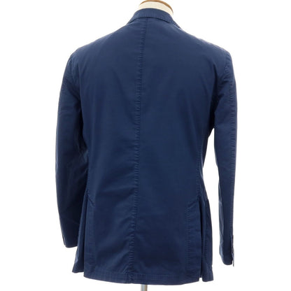 【中古】ベルベスト Belvest コットン テーラードジャケット ブルーネイビー【サイズ48】【 状態ランクC 】【 メンズ 】