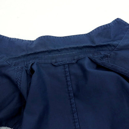 【中古】ベルベスト Belvest コットン テーラードジャケット ブルーネイビー【サイズ48】【 状態ランクC 】【 メンズ 】