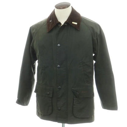 【中古】ソフネット SOPHNET. × Barbour フィールドジャケット オリーブ【 L 】【 状態ランクD 】【 メンズ 】