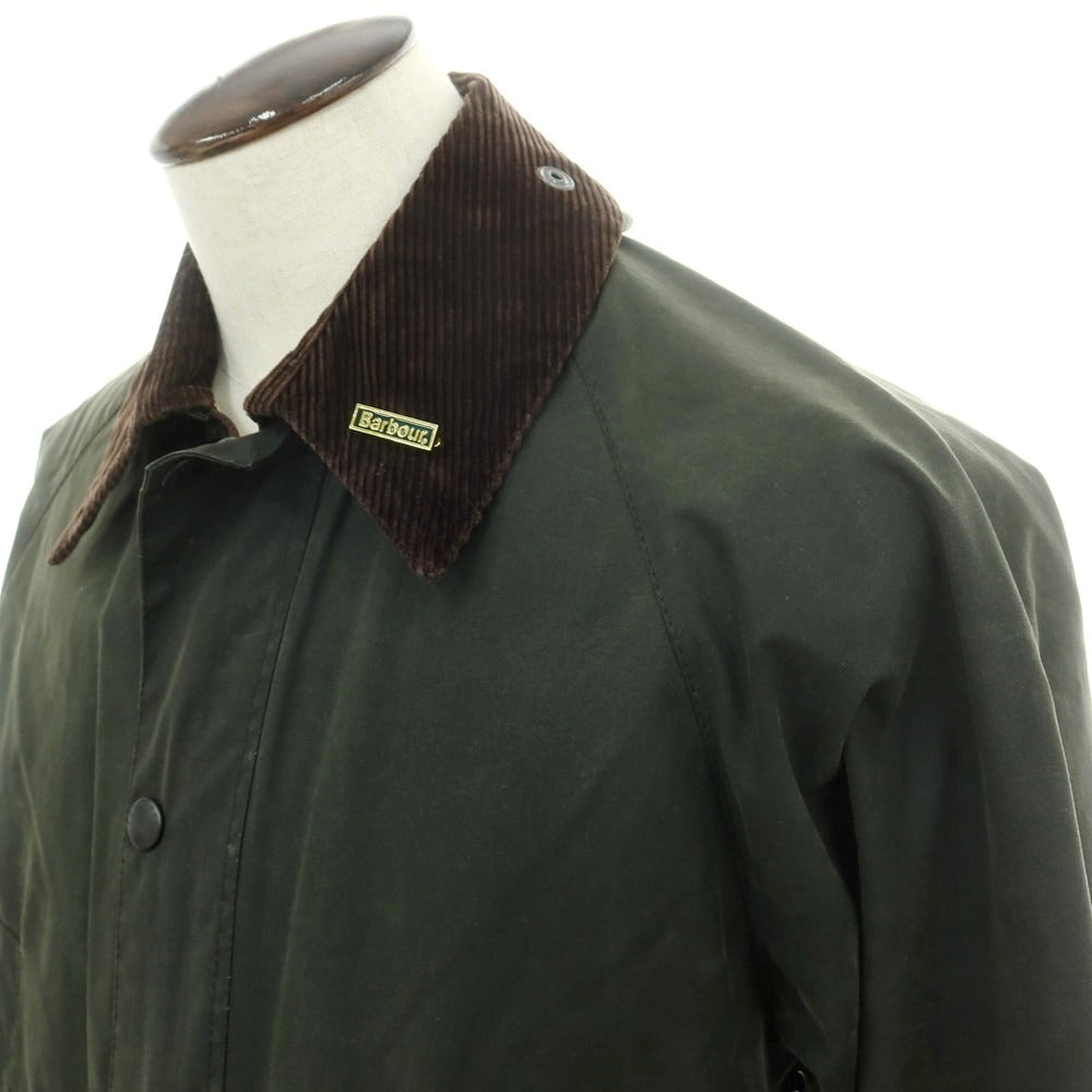 【中古】ソフネット SOPHNET. × Barbour フィールドジャケット オリーブ【 L 】【 状態ランクD 】【 メンズ 】