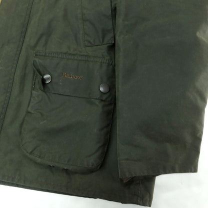 【中古】ソフネット SOPHNET. × Barbour フィールドジャケット オリーブ【 L 】【 状態ランクD 】【 メンズ 】